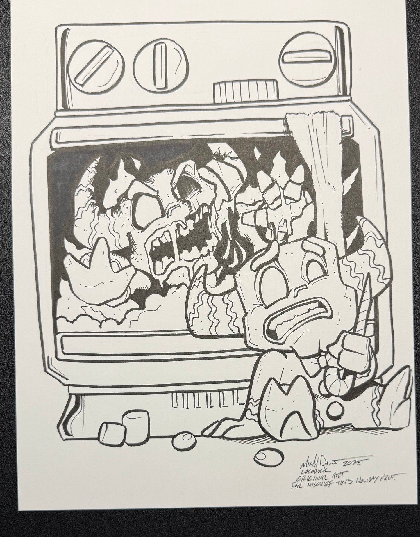 Gingerbread Gastley Original Art