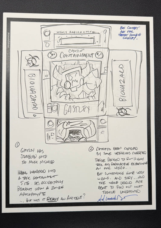 Hazmat Zombie Concept Box Art