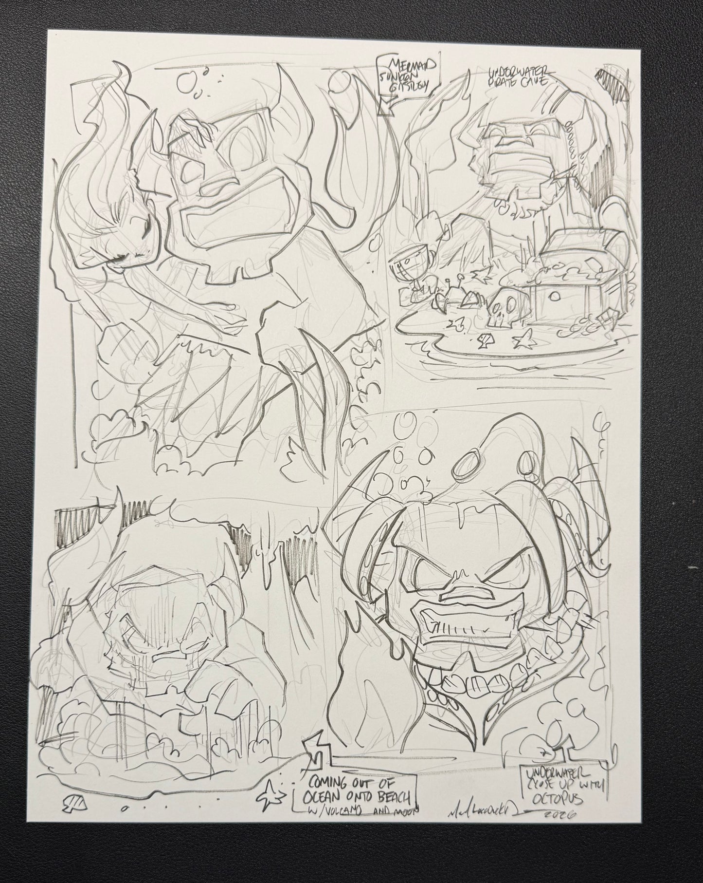 Sunken Tiki Gastley Concept Art