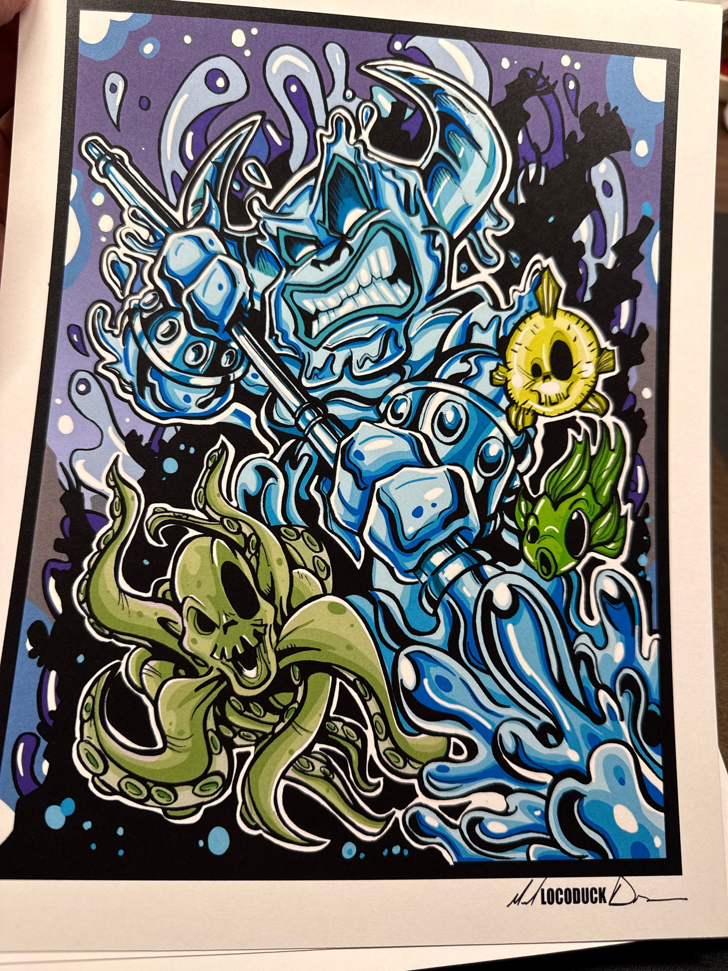 WATER TIKI GASTLEY PRINT